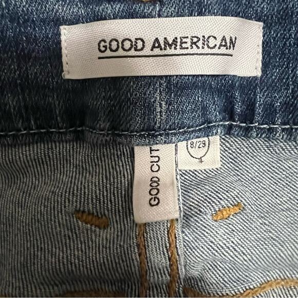 Good American Blue GOOD CUTS Size 8 / 29 - Picture 7 of 11